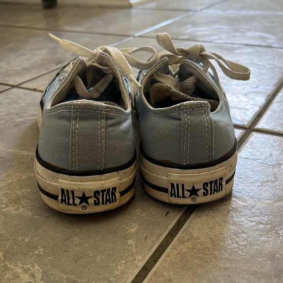Converse Low Top Light Blue Sneakers - Picture 3 of 3